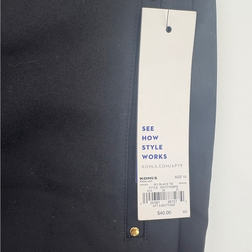 Apt. 9 Black Mini Skirt - Picture 7 of 8